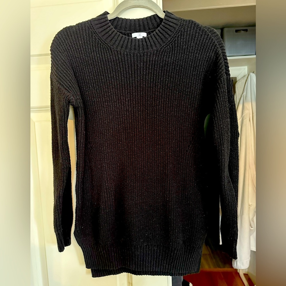 BP Nordstrom black oversized sweater xxs